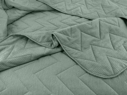 Покрывало Primavelle Muslin двустороннее шалфей 240х240