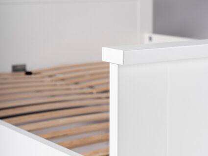 Кровать Гуд Лакк Сага серая 160х200