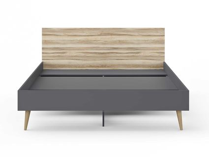 Кровать Сонум Ines Ясень ориноко + графит