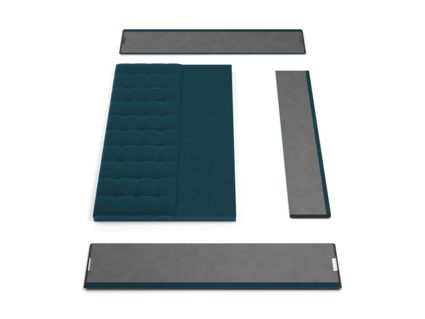 Кровать Lonax Аврора велюр Dolly-2 120х195