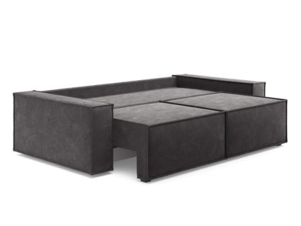 Диван Сонум Loft Рогожка пепельный Длина 245 см