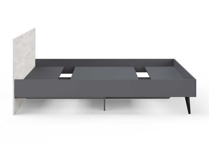 Кровать Сонум Ines Ясмунд + серый 90х200