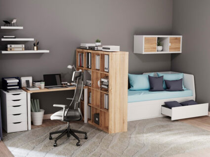 Стеллаж Гуд Лакк Фора 3 белый 38х41