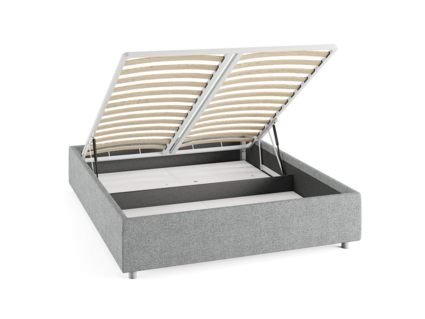 Кровать Сонум Scandinavia Рогожка Мокко (с подъемным механизмом) 200х190