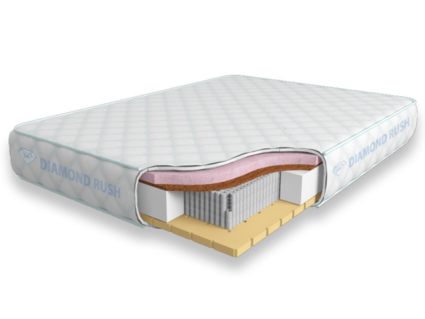 Матрас Diamond Rush Soft Ergo Lux 3000LD 140х200