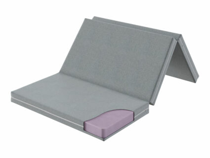 Футон DreamLine Classik (рогожка серая) 120х200