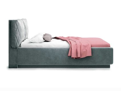 Кровать Nuvola Celeste Velutto 32 (с подъемным механизмом) 266
