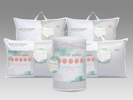 Подушка Софи де Марко Joy (серая) 50х70