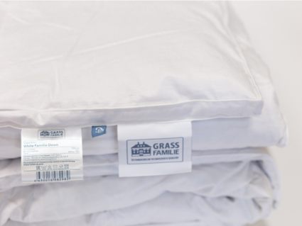 Одеяло German Grass White Familie Down всесезонное 140х205