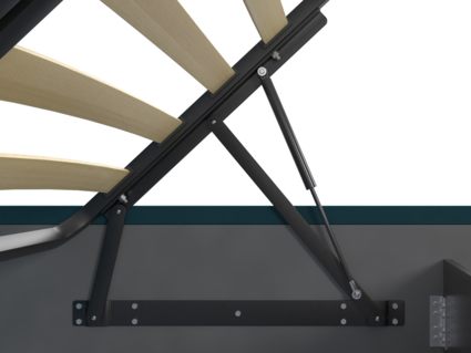 Кровать Lonax Кармела велюр Dolly-3 (с подъемным механизмом) 200х200