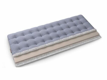 Футон Mr.Mattress Hoshi (синяя клетка) 90х200
