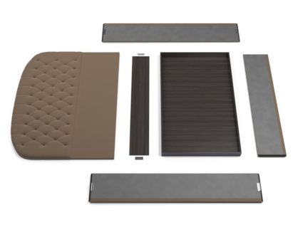 Кровать Lonax Венеция велюр Dolly-3 (с подъемным механизмом) 120х200