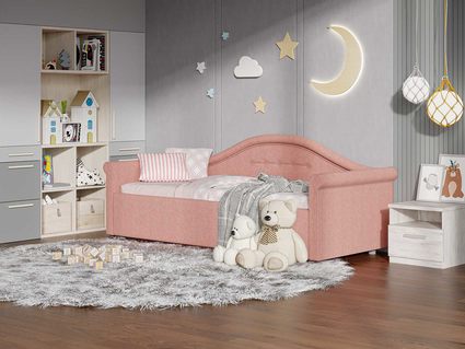 Кровать Сонум Maria Экокожа Белая 