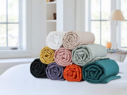 Одеяло Софи де Марко Premium Mako (оранжевое) 160х220