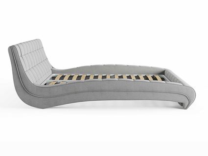 Кровать Сонум Milano Рогожка Мокко (с подъемным механизмом) 140х190