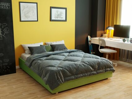 Кровать Димакс Риос с подъемным механизмом 90x190 Velutto 16 уцененная