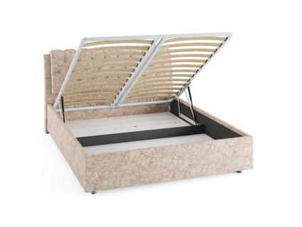 Кровать Сонум Olivia Фултон Серый (с подъемным механизмом) 180х200