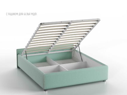 Кровать Nuvola Alba Velutto 14 (с подъемным механизмом) 160х200