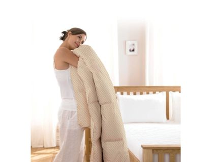 Одеяло Primavelle Руно всесезонное (бежевое с рисунком) 200х220