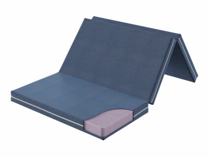 Футон DreamLine Classik (рогожка синяя) 120х200