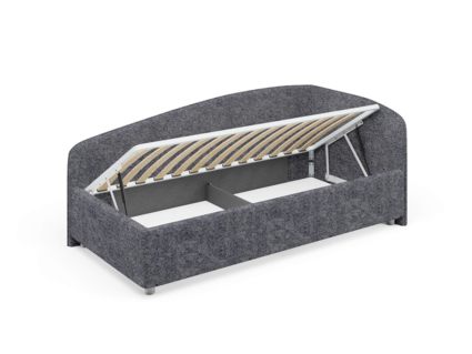 Кровать Сонум Paola Кашемир Синий (с подъемным механизмом) 120х180