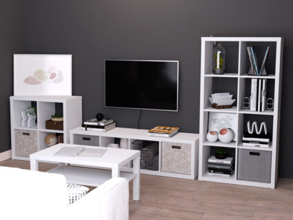 Стеллаж Гуд Лакк Фора 4Л белый