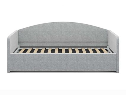 Кровать Сонум Uno Экокожа Платиновый перламутр (с подъемным механизмом) 90х190