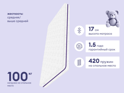 Матрас Базилик Бэби Фан 90х195