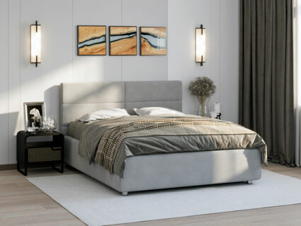 Кровать Nuvola Olivia 2.0 Velutto 14 (с подъемным механизмом) 258