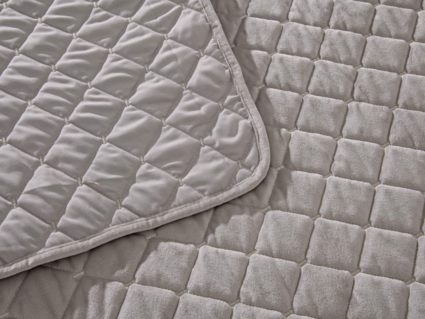 Покрывало Софи де Марко Натаниэль (светло серое)