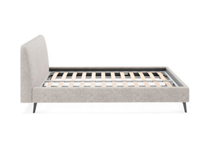 Кровать Сонум Boston Рогожка пепельный 80х190