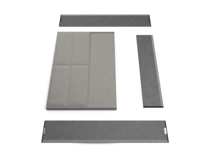 Кровать Lonax Марселла велюр Dolly-13 (с основанием) 180х190