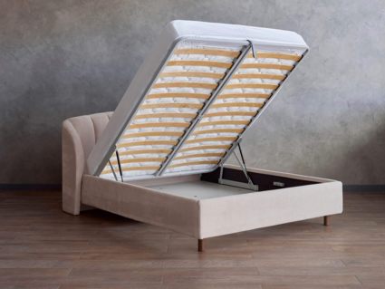 Кровать Сонум Valencia Кашемир Латте (с подъемным механизмом) 200х190