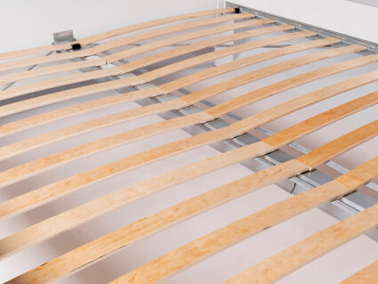 Кровать Гуд Лакк Сага серая 160х200