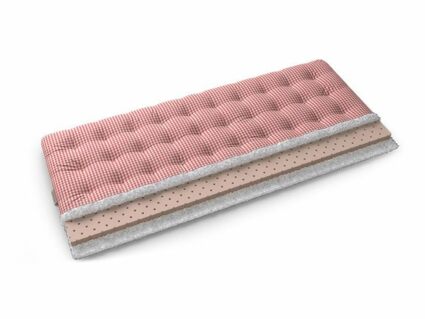 Футон Mr.Mattress Megami (красная клетка) 80х186