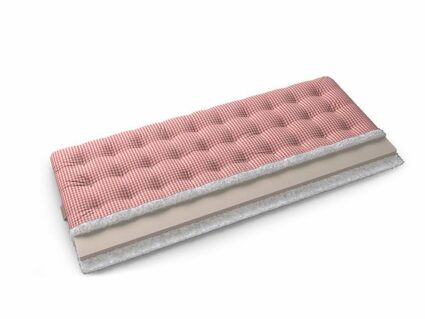 Футон Mr.Mattress Hoshi (красная клетка) 90х200