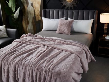 Покрывало Софи де Марко Бернард (пудра) 220х240