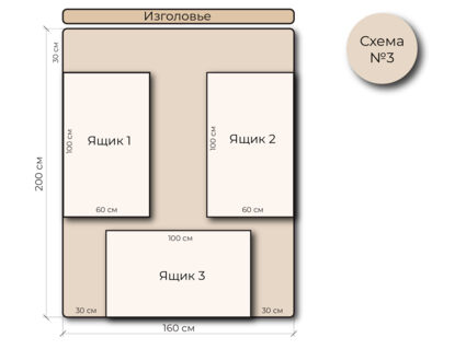 Кровать Mr.Mattress Site Box экокожа Black 120х195