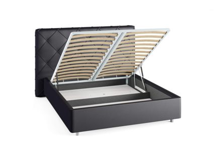 Кровать Сонум Manhattan Кашемир Светло-серый (с подъемным механизмом) 140х190