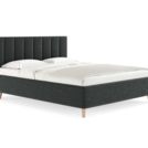 Кровать Сонум Alma Кашемир Серый (с подъемным механизмом) 120х190