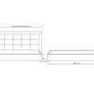Кровать Димакс Норма + Кварц 200х200