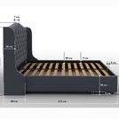 Кровать Sleeptek Premier 5 Велюр 46 180х190