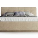 Кровать Nuvola Parma Bravo cream (с подъемным механизмом) 160х190